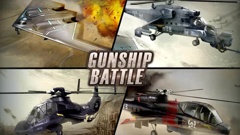 Gunship Battle Helicopter 3D Mod Apk (Unlimited Money)