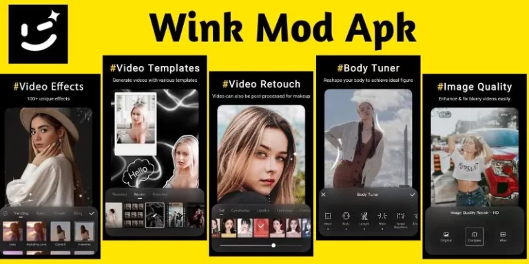 Wink Mod Apk Download (Retouching Tool, VIP/Premium Unlocked) for Android